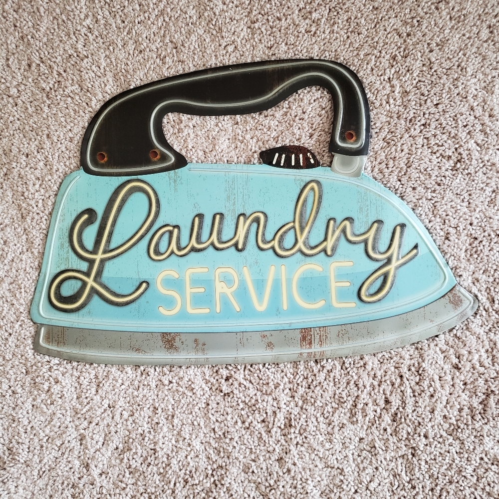 Laundry Sign Decor